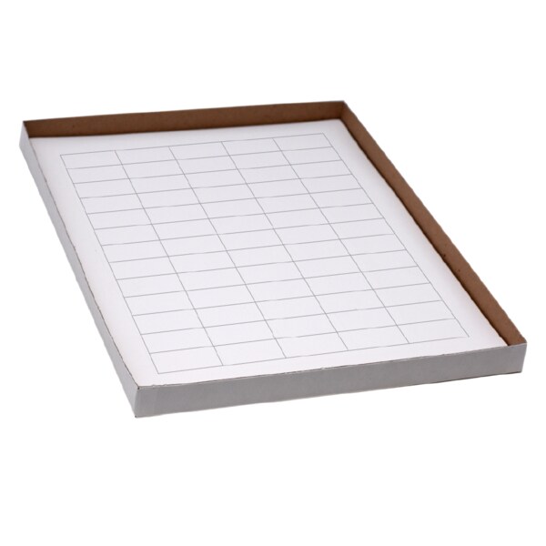 Cryo Label Laser Sheets  38x19mm for General Use White
